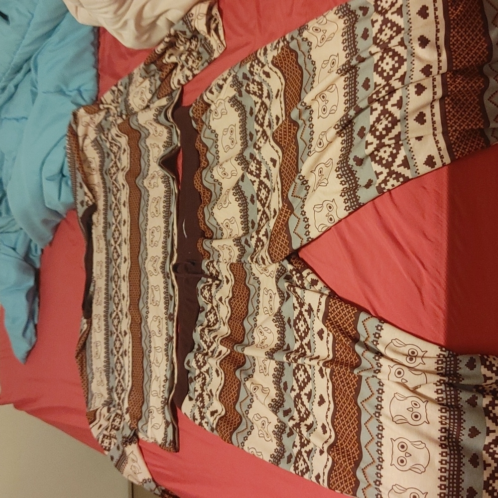 Crop top /jogger owl pj set